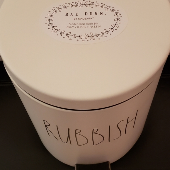 Rae dunn *HTF* trashcan - Picture 7 of 7